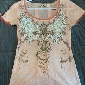 Miss Me short sleeve top